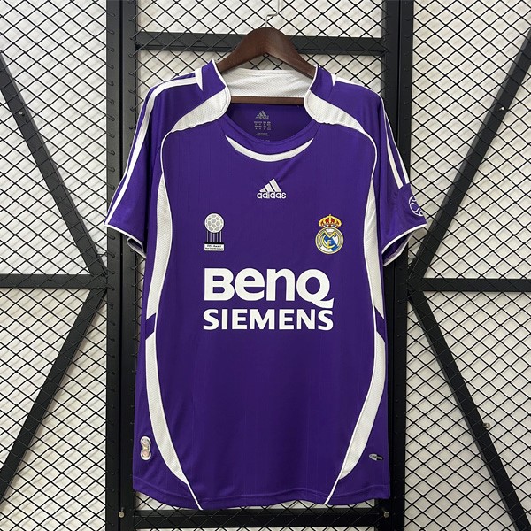 Tailandia Camiseta Real Madrid Replica Tercera Ropa Retro 2006 2007
